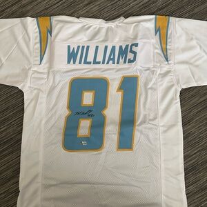 Los Angeles Chargers - Mike Williams Signed Jersey- COA Certified